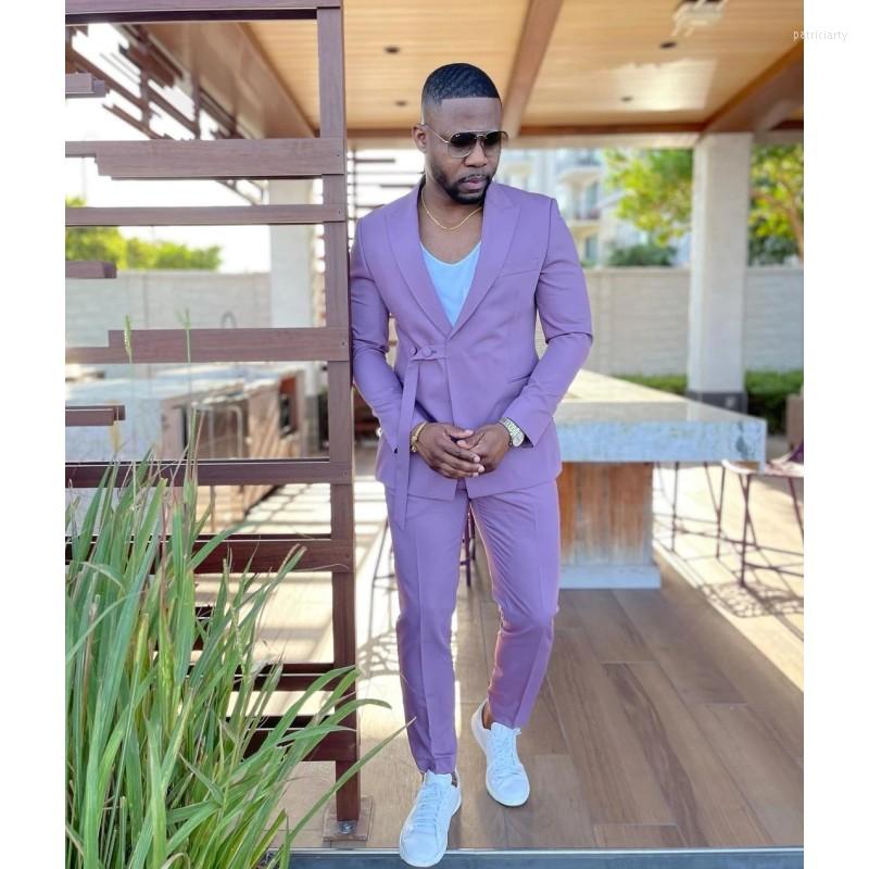 Men's Suits Arrival Custom Made Light Purple Men With Belt Tuxedos Terno Masculino Groom Prom Slim Fit Blazer 2 Pcs Jacket Pant, Gold
Men's Suits Arrival Custom Made Light Purple Men With Belt Tuxedos Terno Masculino Groom Prom Slim Fit Blazer 2 Pcs Jacket Pant, Gold