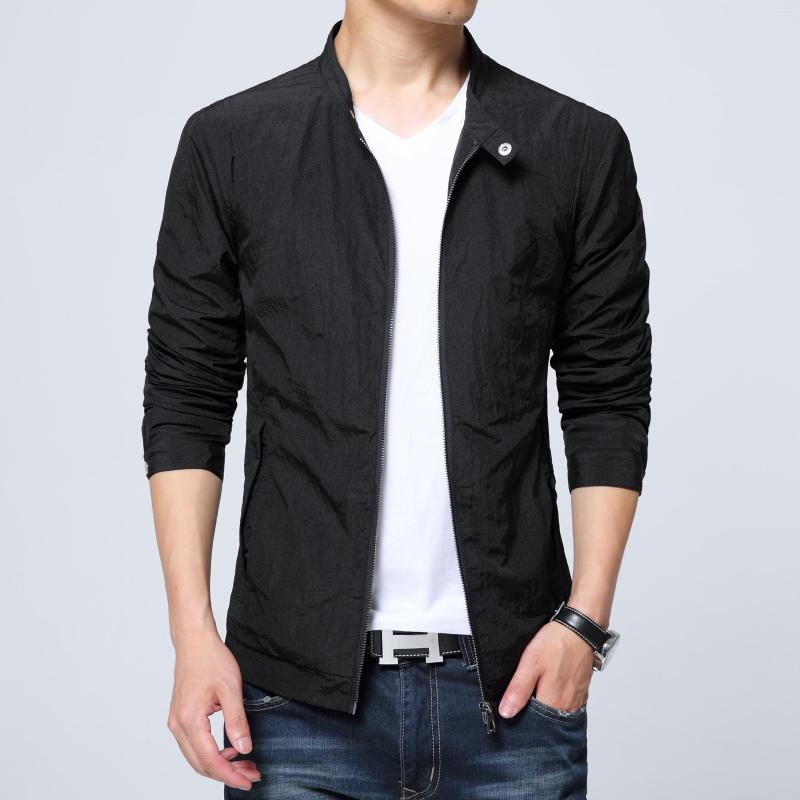 Men's Jackets 2023 Men Summer Standing Collar Mens Casual Solid Color Comfort Coat Male Bomber Zipper Thin Jacket -6XL, Black
Men's Jackets 2023 Men Summer Standing Collar Mens Casual Solid Color Comfort Coat Male Bomber Zipper Thin Jacket -6XL, Black
