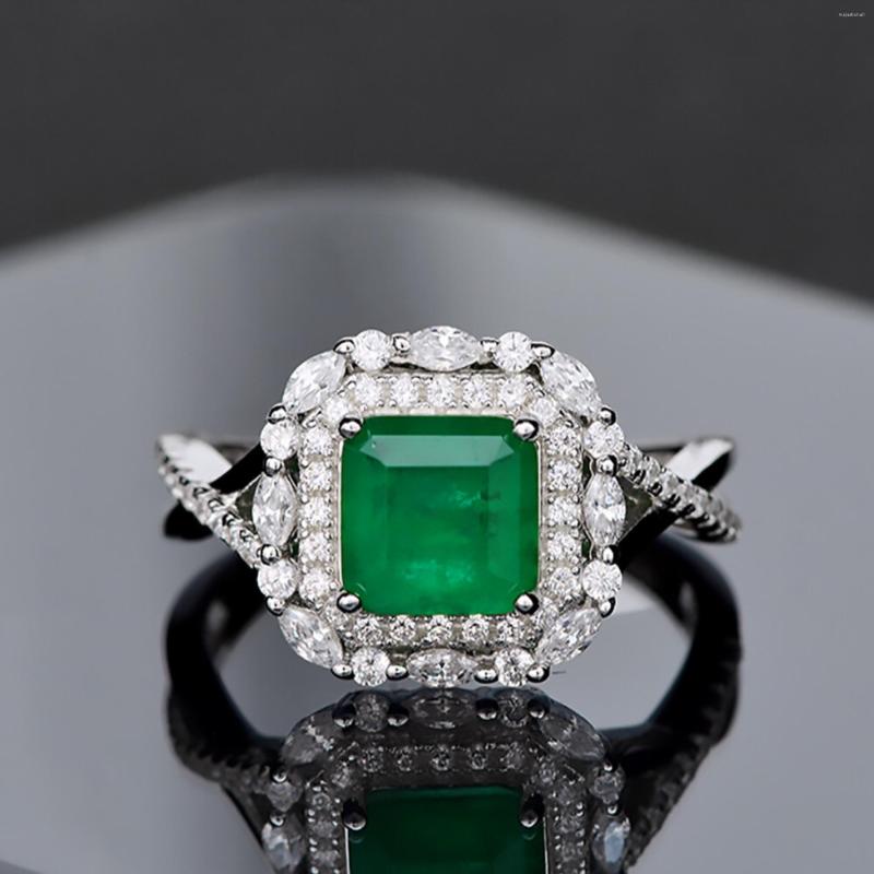 Cluster Rings 2023 Style Ring Ins Simulation 7 Emerald Diamond In Foreign Trade S925 Silver
Cluster Rings 2023 Style Ring Ins Simulation 7 Emerald Diamond In Foreign Trade S925 Silver