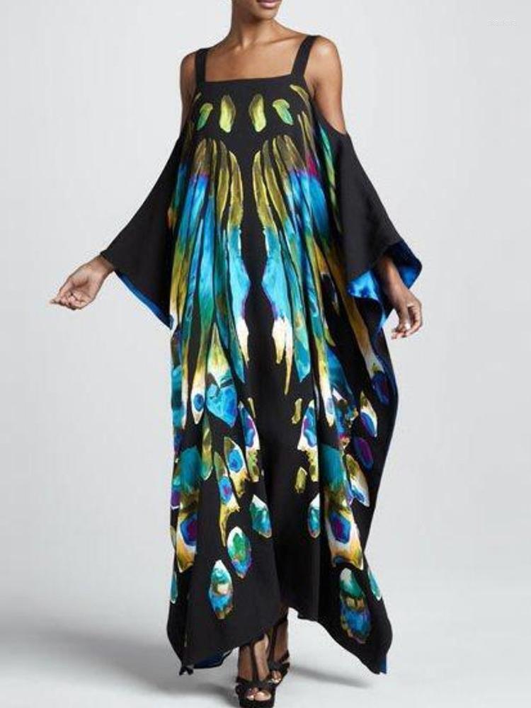 Women's Swimwear Fashion Swimsuit Cover Ups Cold Shoulder Peocock Printed Maxi Beach Dresses Seaside Kaftans Tunic Quick Dry Bathing Suits, Beach kaftans
Women's Swimwear Fashion Swimsuit Cover Ups Cold Shoulder Peocock Printed Maxi Beach Dresses Seaside Kaftans Tunic Quick Dry Bathing Suits, Beach kaftans
