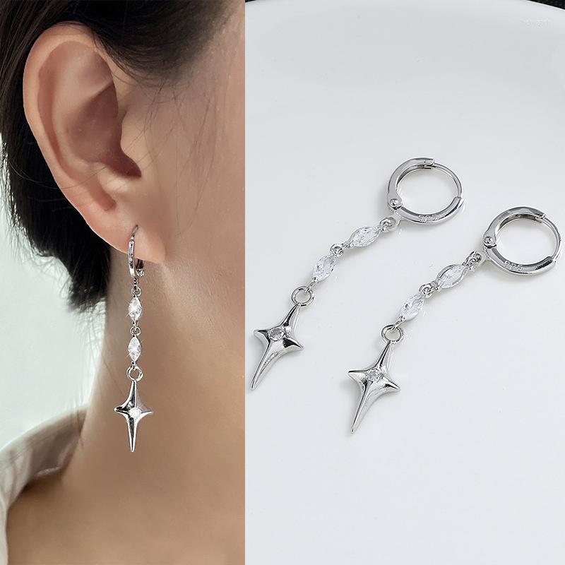 Dangle Earrings Fashion Tassel Long Chain Zircon Star Hoop Earring For Women Party Birthday Jewelry Gift
Dangle Earrings Fashion Tassel Long Chain Zircon Star Hoop Earring For Women Party Birthday Jewelry Gift