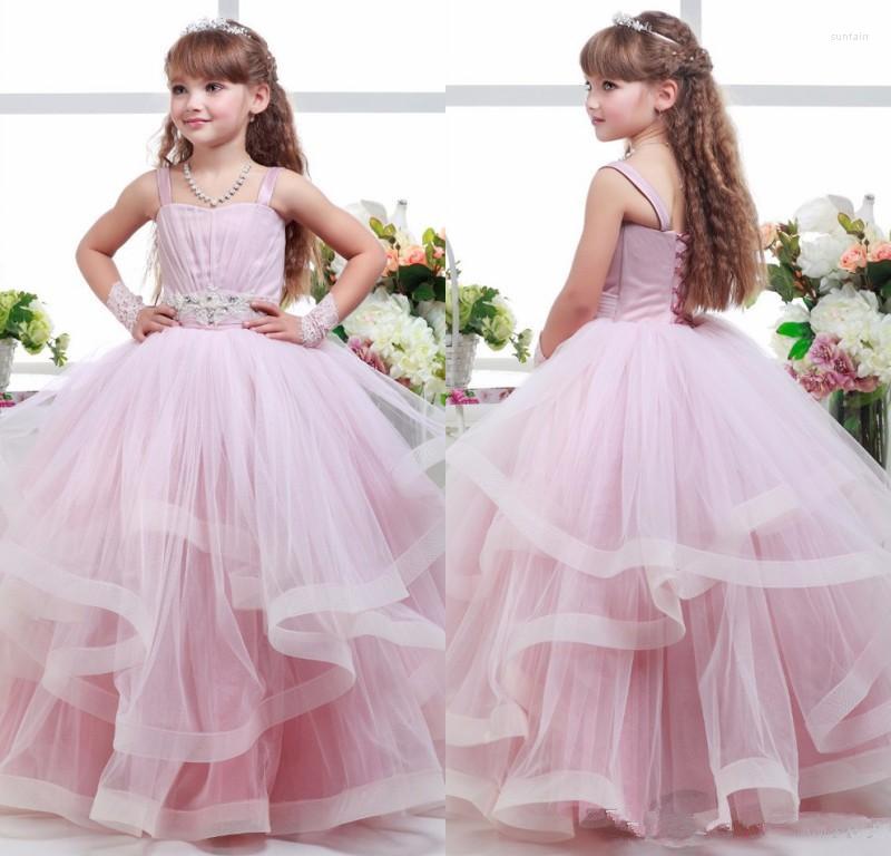 Girl Dresses Lovely Tiered Flower Girls Jewel Neck Beads Sash Pageant Custom Made Floor Length Kids Birthday Gowns, Blue
Girl Dresses Lovely Tiered Flower Girls Jewel Neck Beads Sash Pageant Custom Made Floor Length Kids Birthday Gowns, Blue