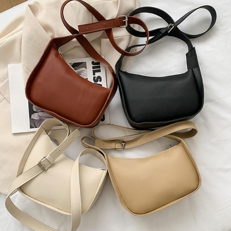 Evening Bags Retro Fashion Women's Shoulder Simple Solid Color Vintage Female Leather Crossbody Bag Ladies Hobo Handbags Daily Totes, White
Evening Bags Retro Fashion Women's Shoulder Simple Solid Color Vintage Female Leather Crossbody Bag Ladies Hobo Handbags Daily Totes, White