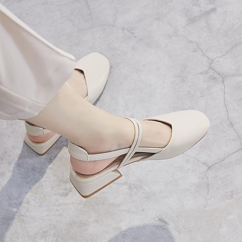 Dress Shoes Sandals Women 2023 Summer Baotou Sandal Style Retro Thick Heel One-line Lace-up Elegant Women's Ballet, Beige
Dress Shoes Sandals Women 2023 Summer Baotou Sandal Style Retro Thick Heel One-line Lace-up Elegant Women's Ballet, Beige