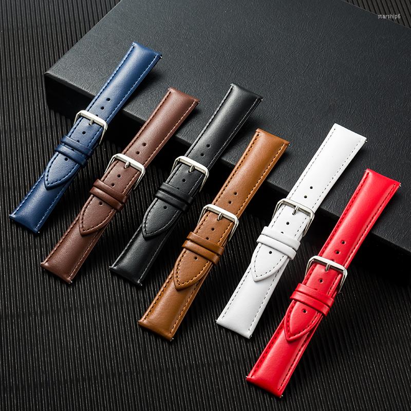 Watch Bands Calfskin Strap Soft Material With Wrist 12mm14mm16mm18mm 20mm 22mm 24mm Silver Stainless Steel Buckle
Watch Bands Calfskin Strap Soft Material With Wrist 12mm14mm16mm18mm 20mm 22mm 24mm Silver Stainless Steel Buckle