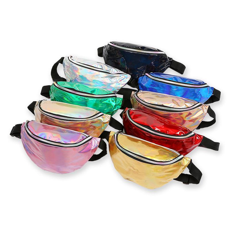 Waist Bags Laser Bag Reflective Single Shoulder Diagonal Chest Outdoor Riding Pu Women's Fashion, Black
Waist Bags Laser Bag Reflective Single Shoulder Diagonal Chest Outdoor Riding Pu Women's Fashion, Black