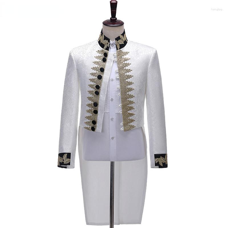 Men's Suits Mens Floral Embroidery Steampunk BlazerJacket Men Club Party Evening Victorian Renaissance Blazers Halloween Costume, White
Men's Suits Mens Floral Embroidery Steampunk BlazerJacket Men Club Party Evening Victorian Renaissance Blazers Halloween Costume, White