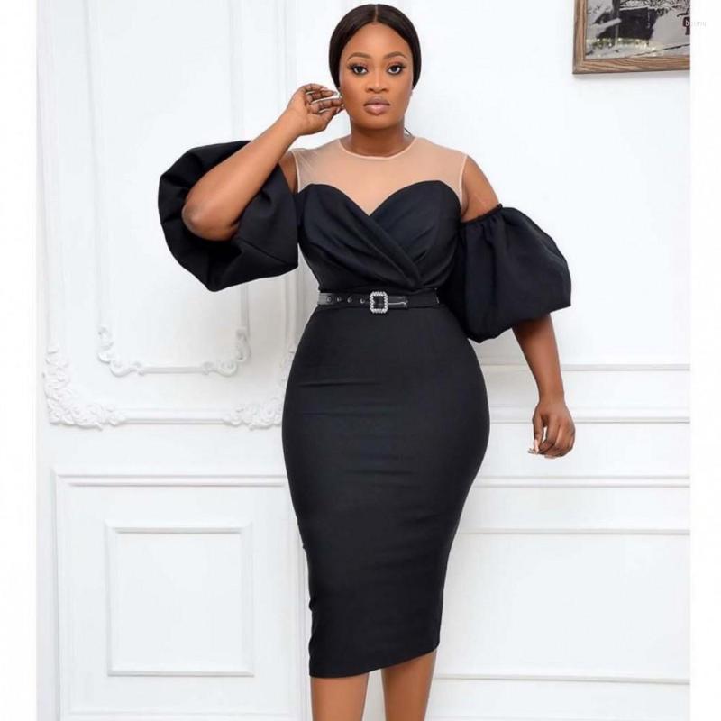 Casual Dresses Sexy Mesh Stitching Solid Color Puff Sleeve Off Shoulder Women Dress Office Lady Elegant Bodycon Midi Party Gowns Red, Black
Casual Dresses Sexy Mesh Stitching Solid Color Puff Sleeve Off Shoulder Women Dress Office Lady Elegant Bodycon Midi Party Gowns Red, Black