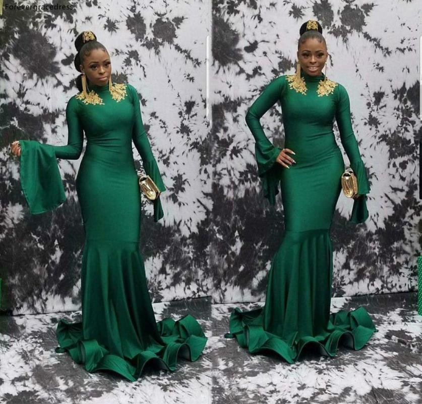 Party Dresses Mermaid Green Evening Dress 2023 African Long Sleeves Red Carpet Holiday Women Wear Formal Prom Gown Custom Made Plus Size
Party Dresses Mermaid Green Evening Dress 2023 African Long Sleeves Red Carpet Holiday Women Wear Formal Prom Gown Custom Made Plus Size