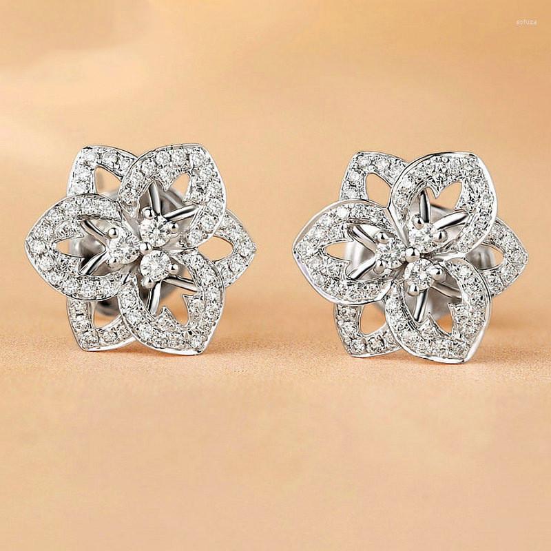 Stud Earrings Korean Style Versatile Europe And America Hollow Out Rose Women Fashion Engagement Party Wear
Stud Earrings Korean Style Versatile Europe And America Hollow Out Rose Women Fashion Engagement Party Wear