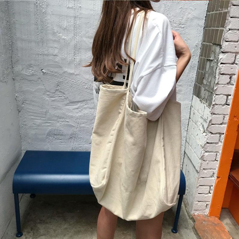 Evening Bags Large Canvas Tote Bag Women Big Capacity Shopping Handbag Simple Lady Shoulder Solid Color Handle Reusable 2023, White
Evening Bags Large Canvas Tote Bag Women Big Capacity Shopping Handbag Simple Lady Shoulder Solid Color Handle Reusable 2023, White