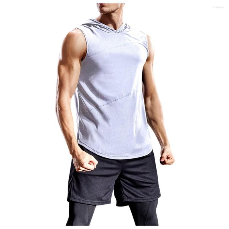 Men' T Shirts HAMBODER Shirt Style Fashion Home Fitness Muscle Solid Casual Sleeveless Hooded Bodybuilding Tight-drying Tops, Black
Men' T Shirts HAMBODER Shirt Style Fashion Home Fitness Muscle Solid Casual Sleeveless Hooded Bodybuilding Tight-drying Tops, Black