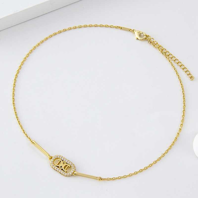 Brand necklace Arc de Double D Necklace Female minority design 14k gold plated ins simple temperament pig nose clavicle chain
Brand necklace Arc de Double D Necklace Female minority design 14k gold plated ins simple temperament pig nose clavicle chain