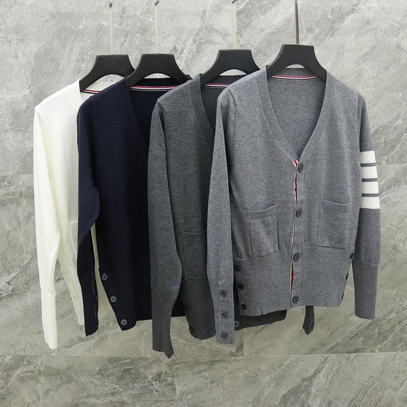 Women's Knits 2023 Fashion Sweaters Women Slim Fit V-Neck Cardigans Clothing Striped Cotton Spring And Autumn Casual Coat, Dark grey
Women's Knits 2023 Fashion Sweaters Women Slim Fit V-Neck Cardigans Clothing Striped Cotton Spring And Autumn Casual Coat, Dark grey