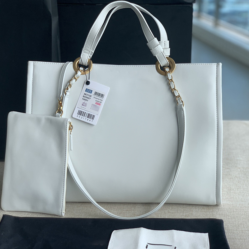 Designer Shopping Bag Cowhide Travelling Bag 39CM High Imitation Fashion Tote Bag With Box ZC188
Designer Shopping Bag Cowhide Travelling Bag 39CM High Imitation Fashion Tote Bag With Box ZC188