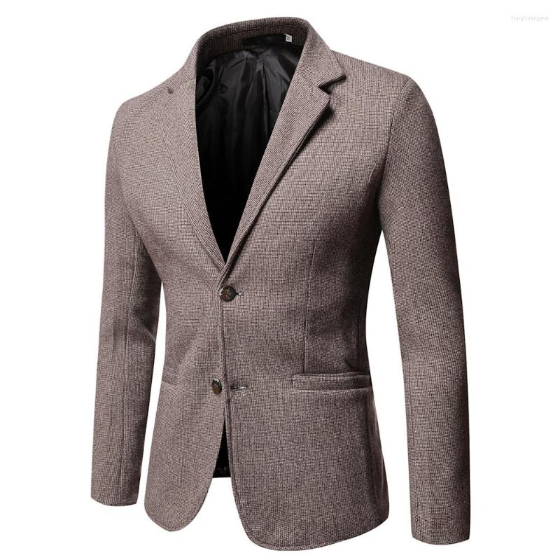 Men's Suits 2023 Autumn Men Casual Blazers Classic -Selling Small Plaid Suit Jackets High Quality Woolen Cloth Warm Slim Fit Male, Camel
Men's Suits 2023 Autumn Men Casual Blazers Classic -Selling Small Plaid Suit Jackets High Quality Woolen Cloth Warm Slim Fit Male, Camel