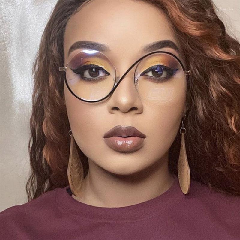 Sunglasses Frames 2023 Metal Half Frame Glasses Vintage Eyeglasses For Women S Asymmetric Flat Lens Anti Blue
Sunglasses Frames 2023 Metal Half Frame Glasses Vintage Eyeglasses For Women S Asymmetric Flat Lens Anti Blue