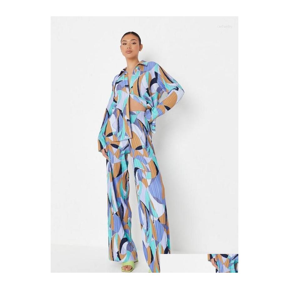 Women'S Two Piece Pants Womens Women Print Shirt Long Suit Sleeve Lapel Neck Loose Tops Wide Leg Trousers Spring Summer 2Pcs Set Dro Dho39
Women'S Two Piece Pants Womens Women Print Shirt Long Suit Sleeve Lapel Neck Loose Tops Wide Leg Trousers Spring Summer 2Pcs Set Dro Dho39