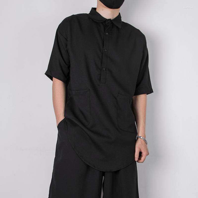 Men's Casual Shirts Men's Shirt Summer Thin Simple Fashion Loose Multi Pocket Pullover Short Sleeve, Black
Men's Casual Shirts Men's Shirt Summer Thin Simple Fashion Loose Multi Pocket Pullover Short Sleeve, Black