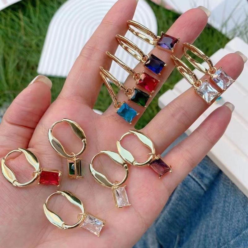 Hoop Earrings 5 Pairs Vintage Luxury Square Zircon For Women Party Charms Jewelry Gift
Hoop Earrings 5 Pairs Vintage Luxury Square Zircon For Women Party Charms Jewelry Gift