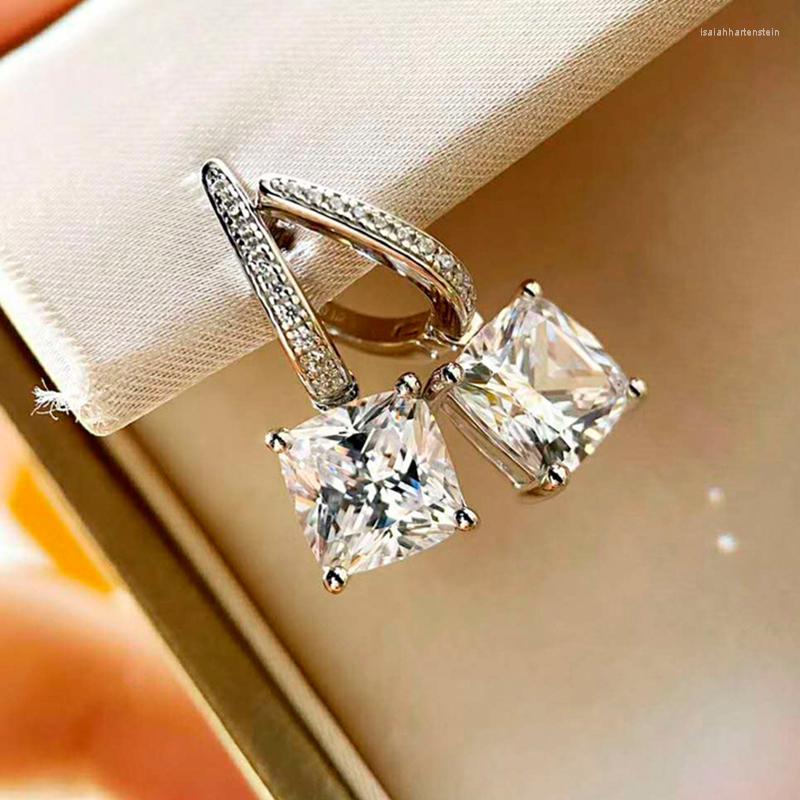 Hoop Earrings Anziw Classic Dangle For Women 4.56CTW. Cushion Cut Shiny Created Gemstone Fine Jewelry Birthday Party Gifts
Hoop Earrings Anziw Classic Dangle For Women 4.56CTW. Cushion Cut Shiny Created Gemstone Fine Jewelry Birthday Party Gifts