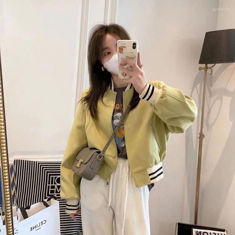 Women's Jackets Spring Autumn Fashion Bomber For Women Streetwear Baseball Uniform Oversized Coat And Coats Loose Student E910, Green
Women's Jackets Spring Autumn Fashion Bomber For Women Streetwear Baseball Uniform Oversized Coat And Coats Loose Student E910, Green