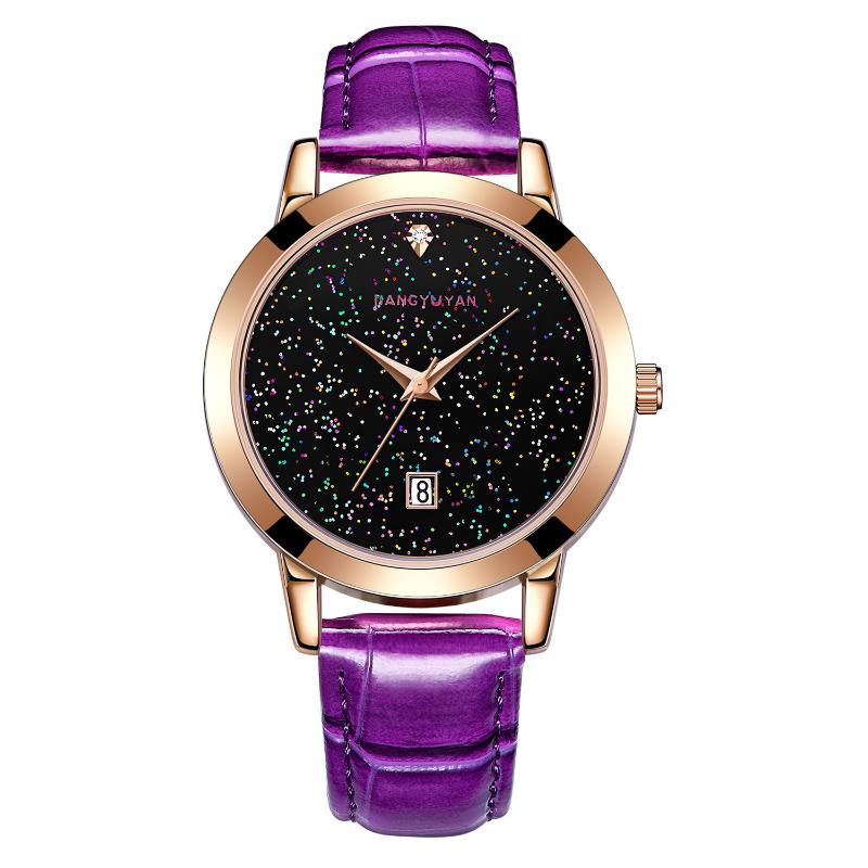 Wristwatches 2023 Fashion Luxury Ladies Star Dial Diamond Crystal Watch Quartz Waterproof Multi-function Relogio Feminino, Red
Wristwatches 2023 Fashion Luxury Ladies Star Dial Diamond Crystal Watch Quartz Waterproof Multi-function Relogio Feminino, Red