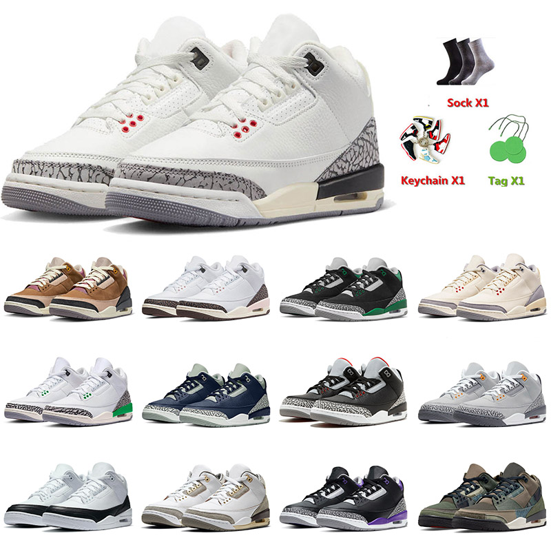 2023 Jumpman 3 3s Top Quality Basketball Shoe Lucky Green White Cement Reimagined Fire Red Dark Iris Sports shoes Sneakers, D13 red cement 40-47
2023 Jumpman 3 3s Top Quality Basketball Shoe Lucky Green White Cement Reimagined Fire Red Dark Iris Sports shoes Sneakers, D13 red cement 40-47