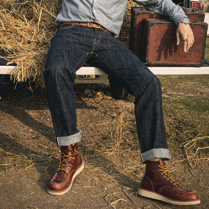 Men's Jeans 710-0001B Asian Size Read Description High Waist Raw Indigo Selvage Washed 14oz Denim Jeans Sanforised Pants 230313, Beige
Men's Jeans 710-0001B Asian Size Read Description High Waist Raw Indigo Selvage Washed 14oz Denim Jeans Sanforised Pants 230313, Beige