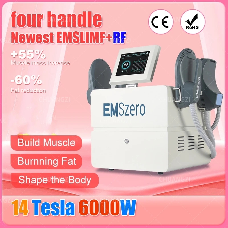NEW 14 Tesla DLS-EMSLIM RF Equipment Muscle Stimulate Fat Removal Body Slimming Butt Build Sculpt Machine EMS EMSzero for Salon
NEW 14 Tesla DLS-EMSLIM RF Equipment Muscle Stimulate Fat Removal Body Slimming Butt Build Sculpt Machine EMS EMSzero for Salon