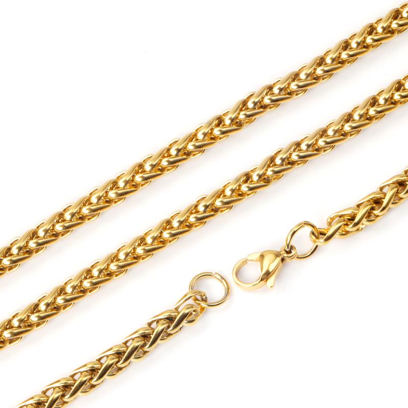 Chains Necklaces For Women Men Stainless Steel Gold Color Width 5mm 7mm Collars Bijoux Female Wedding Jewelry AccessoriesChains
Chains Necklaces For Women Men Stainless Steel Gold Color Width 5mm 7mm Collars Bijoux Female Wedding Jewelry AccessoriesChains