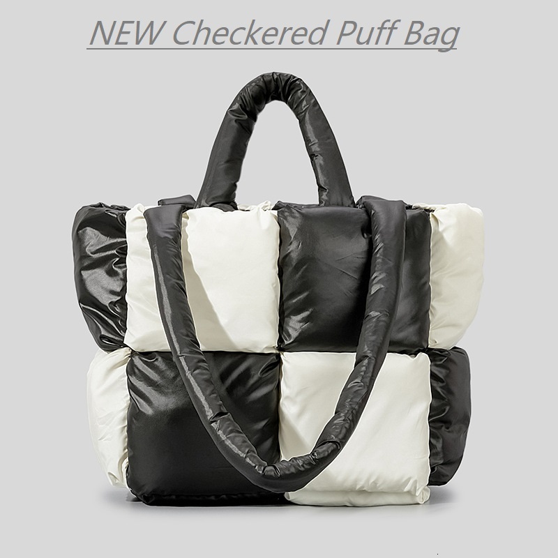 Shopping Bags Winter Puff for Women Large Tote Cloud Handbags Quilted Women's Shoulder Nylon Down Cotton Crossbody Bag Purse 230313, Black mini
Shopping Bags Winter Puff for Women Large Tote Cloud Handbags Quilted Women's Shoulder Nylon Down Cotton Crossbody Bag Purse 230313, Black mini