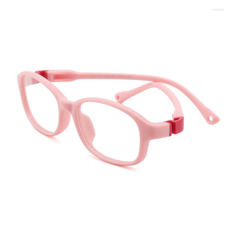 Sunglasses Frames Silicone Round Kids Glasses