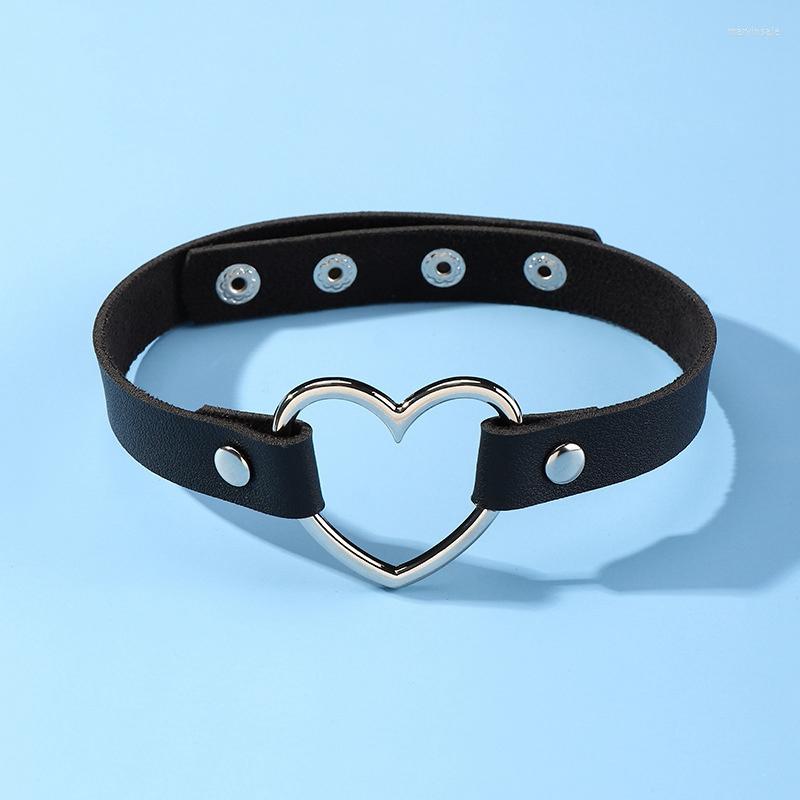 Choker Top Quality Women Men Punk Leather Collar Necklace Goth Rivet Heart Belt Jewelry Accessories Fashion Party Gift
Choker Top Quality Women Men Punk Leather Collar Necklace Goth Rivet Heart Belt Jewelry Accessories Fashion Party Gift