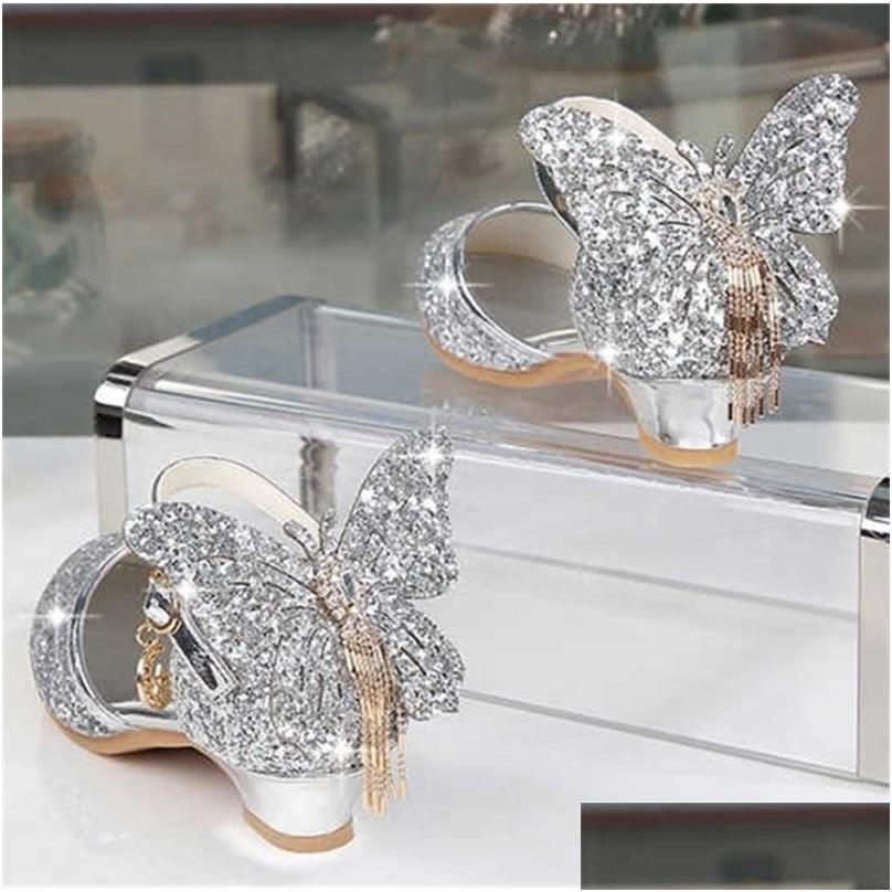 Sandals Princess Kids Leather Shoes For Girls Glitter Knot Dress Banquet Party Children High Heel Shoe 220527 Drop Delivery Baby Mate Dhbul, Silver
Sandals Princess Kids Leather Shoes For Girls Glitter Knot Dress Banquet Party Children High Heel Shoe 220527 Drop Delivery Baby Mate Dhbul, Silver