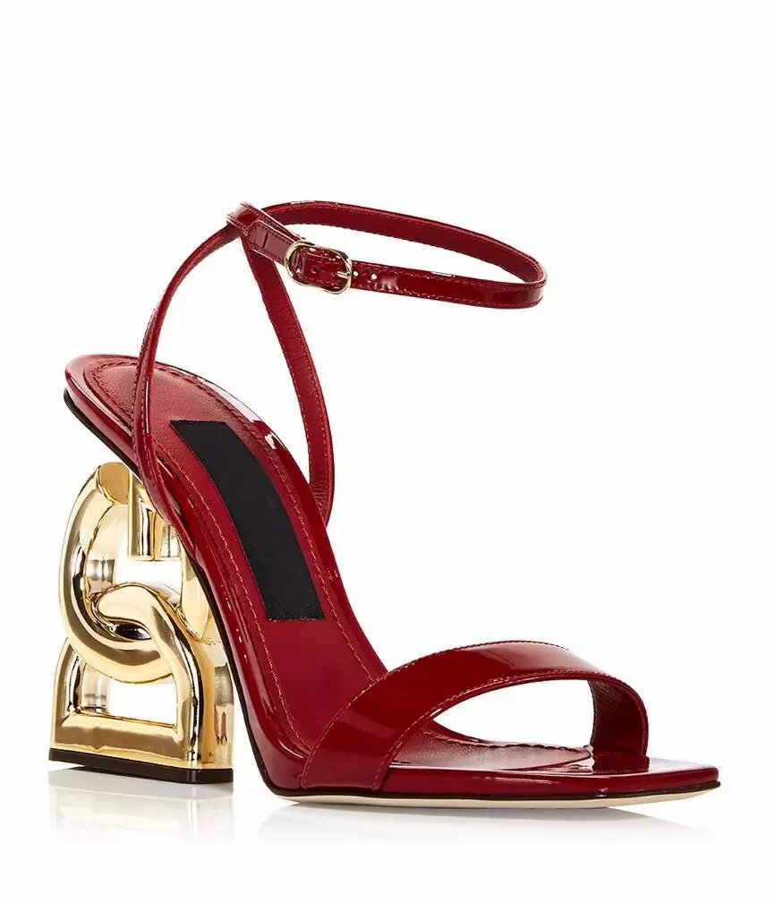 Luxury Brands Keira Leather Women Sandals Shoes Baroque D and G-shaped Heels Gold-plated Carbon Party Wedding Lady Sexy Gladiator Sandalias EU35-43
Luxury Brands Keira Leather Women Sandals Shoes Baroque D and G-shaped Heels Gold-plated Carbon Party Wedding Lady Sexy Gladiator Sandalias EU35-43