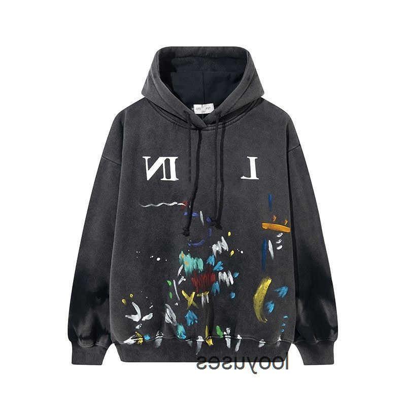Sweater Designer Luxury lanvins Classic Sweaters Galleryes Streetwear Dept Splash Ink Graffiti Print Men's Women's Autumn Co Atrx
Sweater Designer Luxury lanvins Classic Sweaters Galleryes Streetwear Dept Splash Ink Graffiti Print Men's Women's Autumn Co Atrx