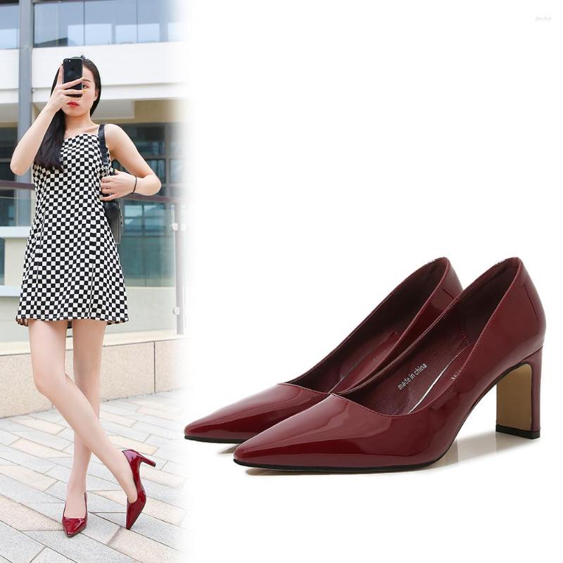 Dress Shoes Ladies High Heel Pumps Women Shallow Mouth Design High-End Solid Luxury Large Size Brand Sexy Office Work, Wine red
Dress Shoes Ladies High Heel Pumps Women Shallow Mouth Design High-End Solid Luxury Large Size Brand Sexy Office Work, Wine red