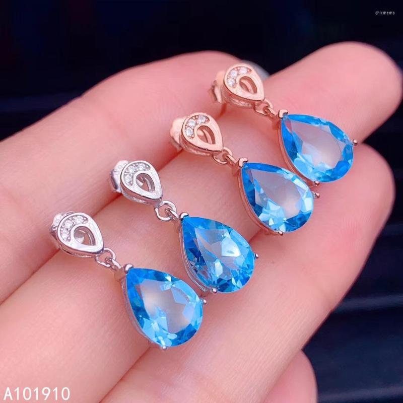 Dangle Earrings KJJEAXCMY Boutique Jewelry 925 Sterling Silver Inlaid Natural Blue Topaz Female Models Luxury Support Detection Trendy
Dangle Earrings KJJEAXCMY Boutique Jewelry 925 Sterling Silver Inlaid Natural Blue Topaz Female Models Luxury Support Detection Trendy