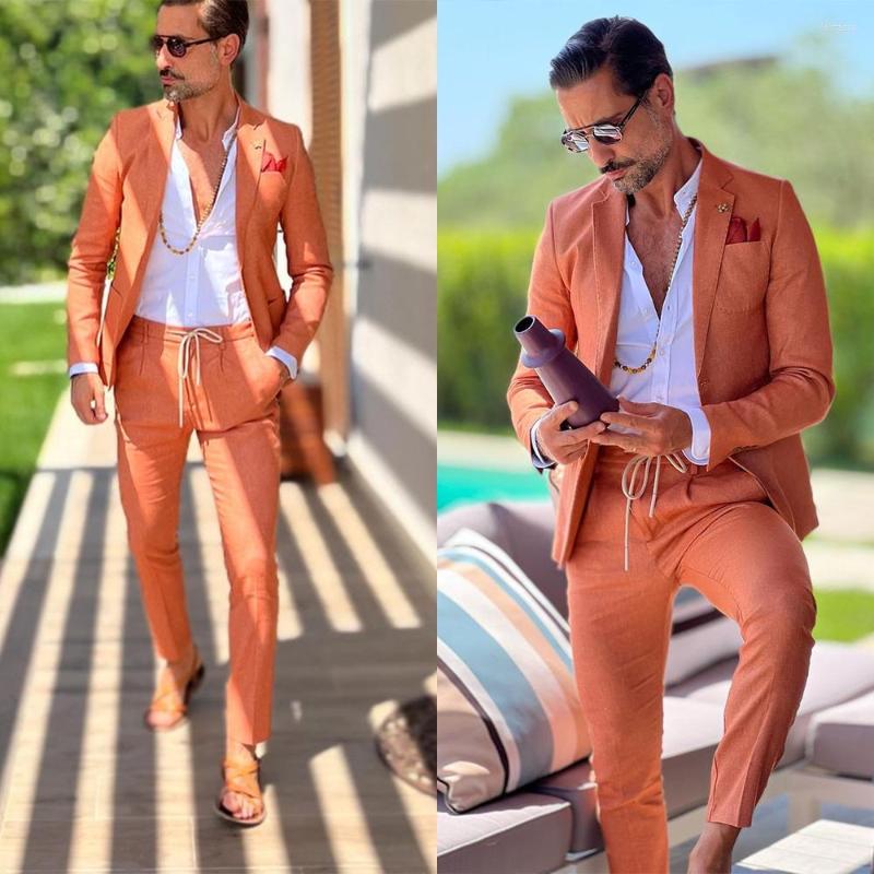Men's Suits Orange Men Suit Tailor-Made 2 Pieces Tailored One Button Blazer Pants Formal Work Wear Business Causal Groom Prom Party, Sky blue
Men's Suits Orange Men Suit Tailor-Made 2 Pieces Tailored One Button Blazer Pants Formal Work Wear Business Causal Groom Prom Party, Sky blue
