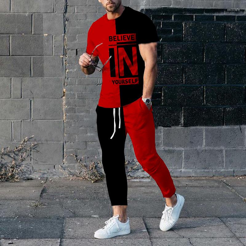 Men's Tracksuits Summer Men Fashion Jogger 3D Printed Short Sleeve T Shirt Trousers 2 Piece Sets Casual Trend Oversized Clothing, Ts6720
Men's Tracksuits Summer Men Fashion Jogger 3D Printed Short Sleeve T Shirt Trousers 2 Piece Sets Casual Trend Oversized Clothing, Ts6720