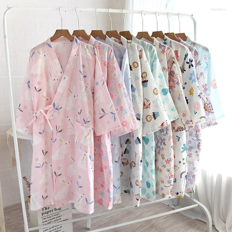 Women's Sleepwear Cotton Women's Print Kimono Spring Autumn Long Sleeve V Neck Ladies Dressing Gown Sweet Cute Summer Bathrobe For, Style 2
Women's Sleepwear Cotton Women's Print Kimono Spring Autumn Long Sleeve V Neck Ladies Dressing Gown Sweet Cute Summer Bathrobe For, Style 2
