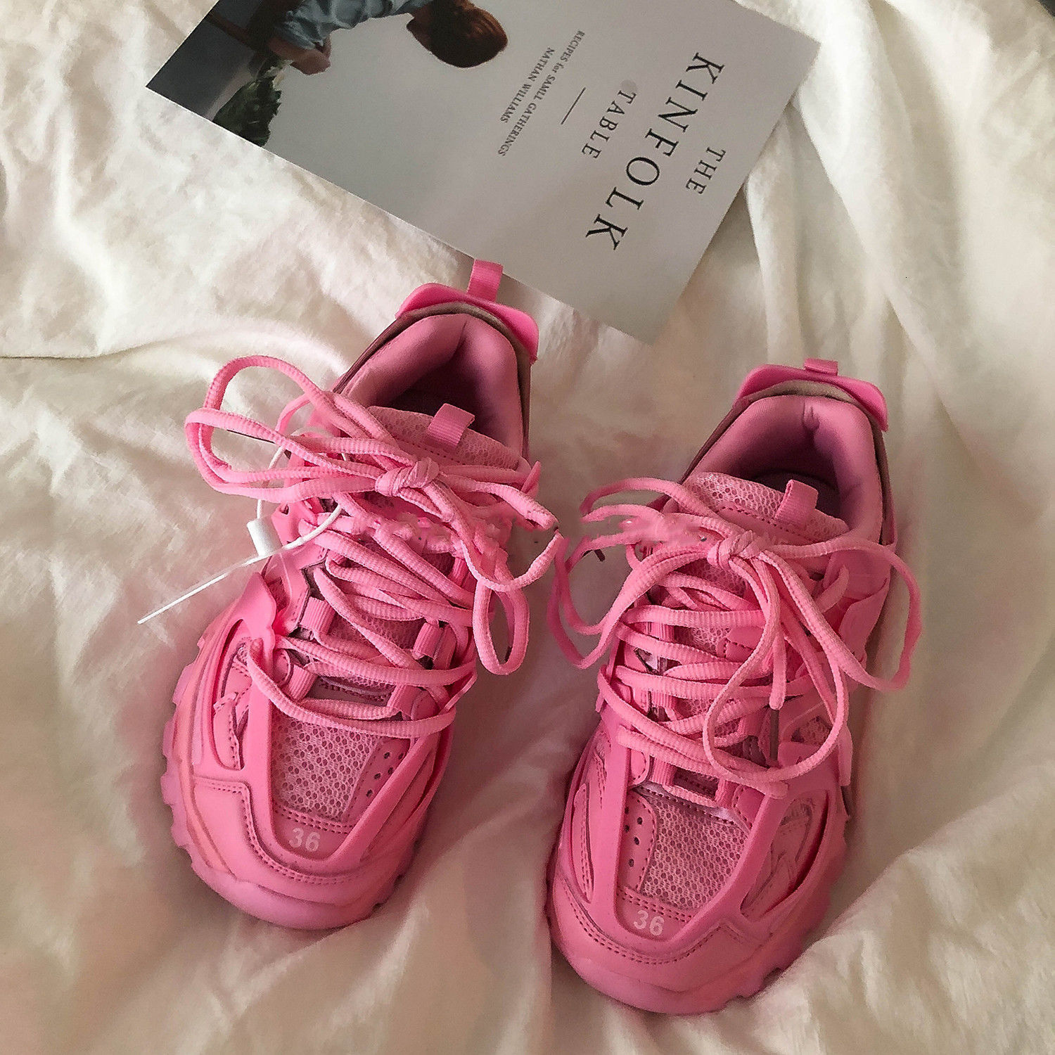 Dress Shoes Stylish Brand Design Women Sneakers Cute Pink Chunky Ladies Breathable Mesh Trainers Women's Light White Sport 230313, Fk112grey blue
Dress Shoes Stylish Brand Design Women Sneakers Cute Pink Chunky Ladies Breathable Mesh Trainers Women's Light White Sport 230313, Fk112grey blue