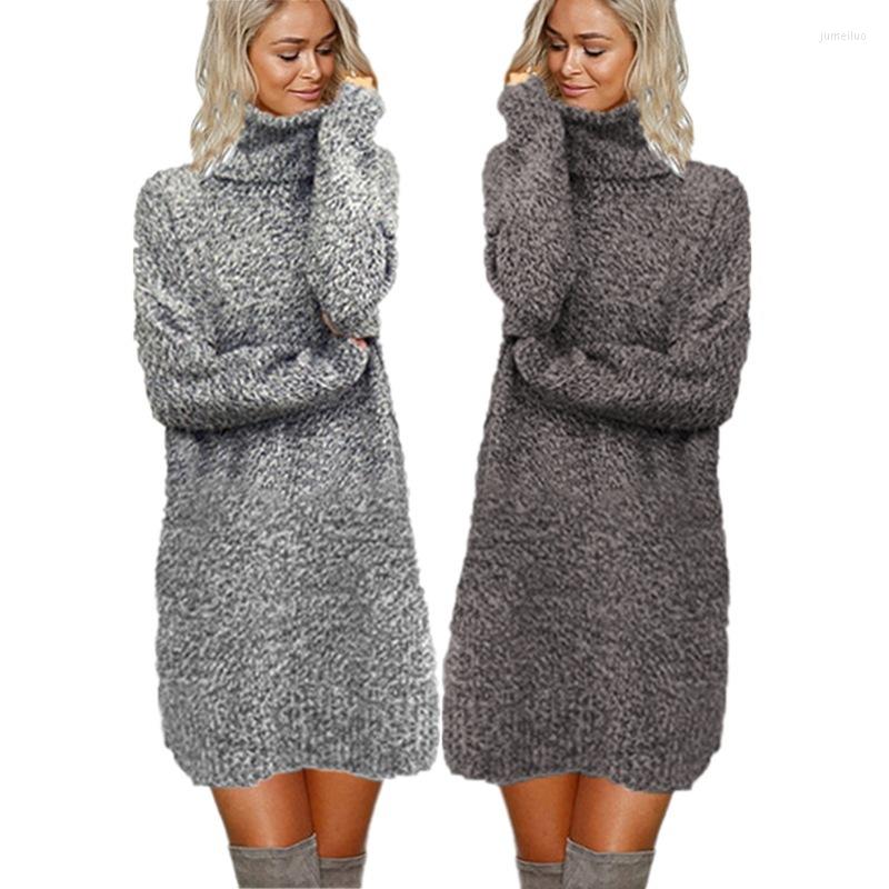 Women's Polos 2023 High Neck Large Size Slim Mid-length Sweater Skirt Women Autumn And Winter Long Coat, Dark grey
Women's Polos 2023 High Neck Large Size Slim Mid-length Sweater Skirt Women Autumn And Winter Long Coat, Dark grey