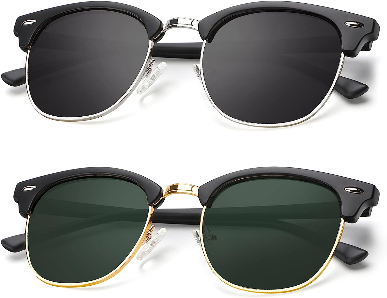 High Quality Men Women Sunglasses 2447 Vintage Metal Frame Punk Pilot Wayfarer Round Brand Sun Glasses Band UV400 Ben with Box
High Quality Men Women Sunglasses 2447 Vintage Metal Frame Punk Pilot Wayfarer Round Brand Sun Glasses Band UV400 Ben with Box