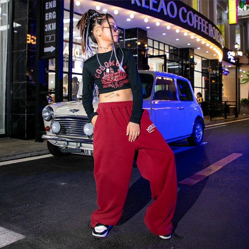 Stage Wear Girls Teen Showing Streetwear Hip Hop Clothing Crop Tank Sweatshirt Tops Joggers Pants For Kids Jazz Dance Costume Kpop Clothes
Stage Wear Girls Teen Showing Streetwear Hip Hop Clothing Crop Tank Sweatshirt Tops Joggers Pants For Kids Jazz Dance Costume Kpop Clothes