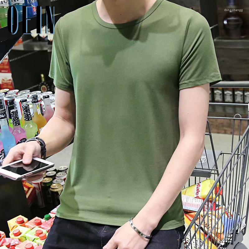 Men's T Shirts OEIN Men Slim T-Shirt 2023 Summer Simple O Neck Stretch Solid Tops Clothing Casual Tshirt Man Fitness Short Sleeve Trend Tee, White
Men's T Shirts OEIN Men Slim T-Shirt 2023 Summer Simple O Neck Stretch Solid Tops Clothing Casual Tshirt Man Fitness Short Sleeve Trend Tee, White