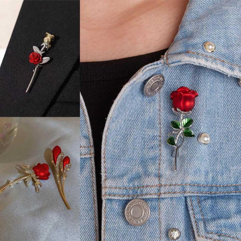 Brooches Anti Stray Light Wedding Party Badge Jewelry Rhinestone Red Rose Flower
Brooches Anti Stray Light Wedding Party Badge Jewelry Rhinestone Red Rose Flower