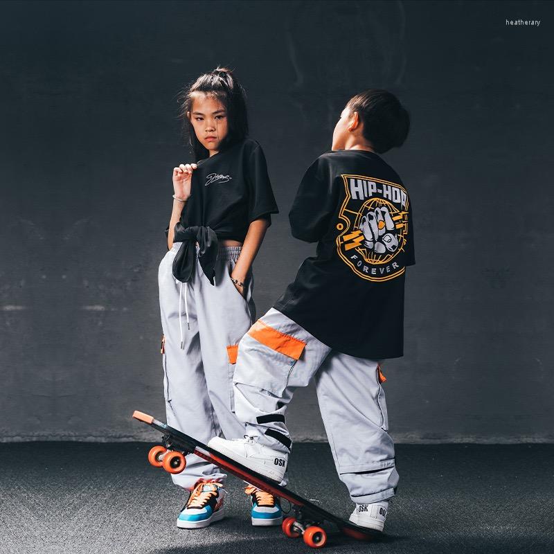 Stage Wear 2023 Ballroom Hip Hop Dance Costumes For Kids Loose Shirts Hiphop Pants Kpop Outfits Jazz Performance Street Dancewear DQS10155, Top
Stage Wear 2023 Ballroom Hip Hop Dance Costumes For Kids Loose Shirts Hiphop Pants Kpop Outfits Jazz Performance Street Dancewear DQS10155, Top