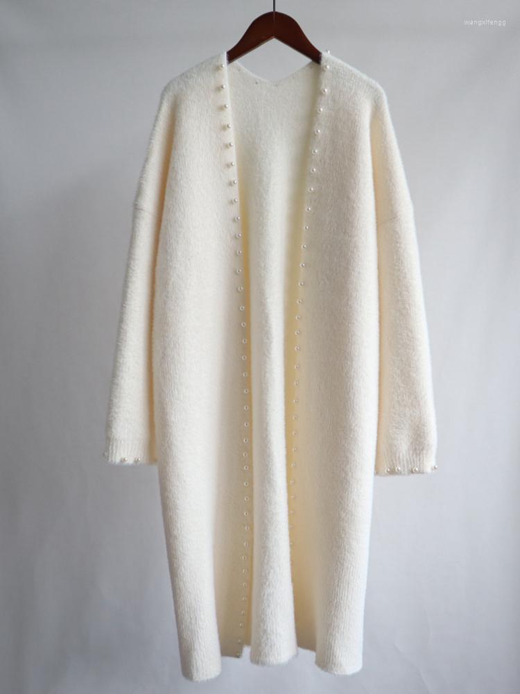 Women's Knits White Cardigan Knitting Sweater Women Loose Casual Beading Long Sleeve Solid Color Thickening 2023 Autumn Winter Fashion, Black
Women's Knits White Cardigan Knitting Sweater Women Loose Casual Beading Long Sleeve Solid Color Thickening 2023 Autumn Winter Fashion, Black